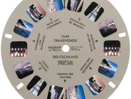 1549 - Travemunde Deutschland - View-Master - Vintage Single Reel Cheap