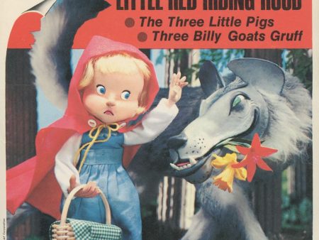 Three Fairy Tales - Little Red Riding Hood - View-Master - 3 Reel Packet - Vintage - (PKT-B310-G1A) Cheap