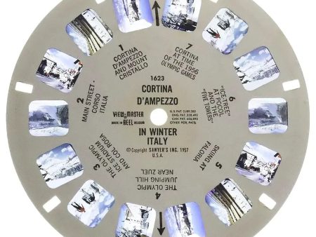 1623 - Cortina D Ampezzo in Winter - View-Master - Vintage Single Reel Discount