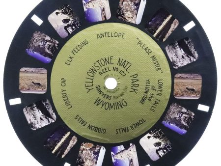 Yellowstone Nat l Park - View-Master Gold Center Reel - vintage - (GC-127c) For Cheap