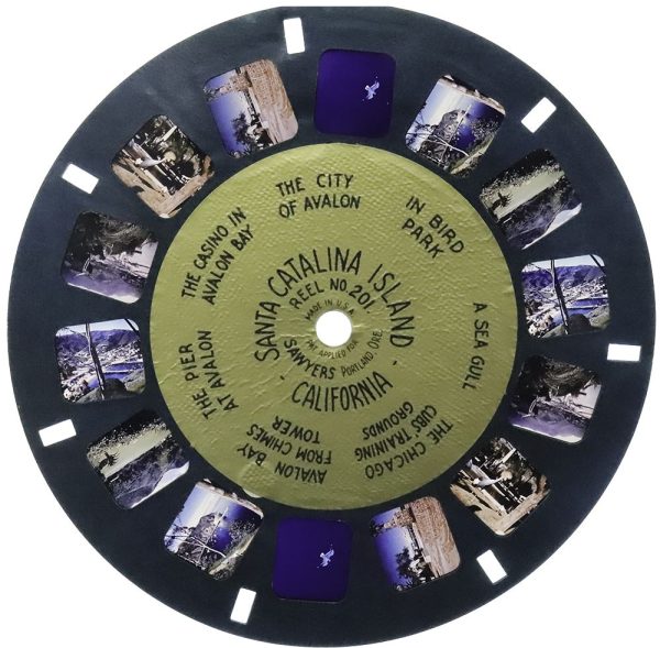 Santa Catalina Island - View-Master Gold Center Reel - vintage - (GC-201c) Online