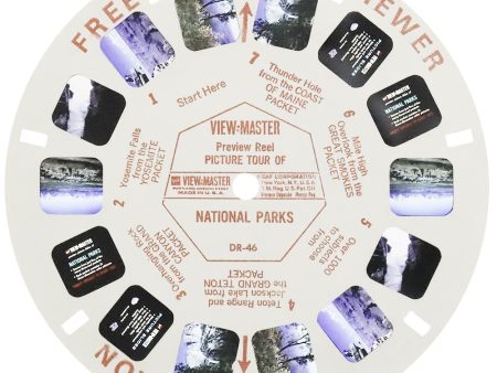 DR-46G - National Parks - View-Master Single Reel - vintage - (DR-46-G) Cheap