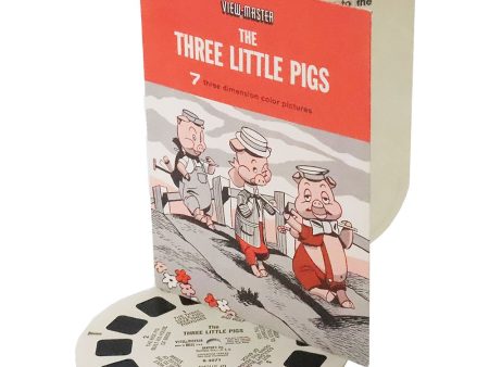 Three Little Pigs - Single ViewMaster Reel with Integrated Booklet Online Sale