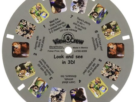 View Crew Demonstration Reel - View-Master Single Reel - vintage - (REL-CREW) Sale