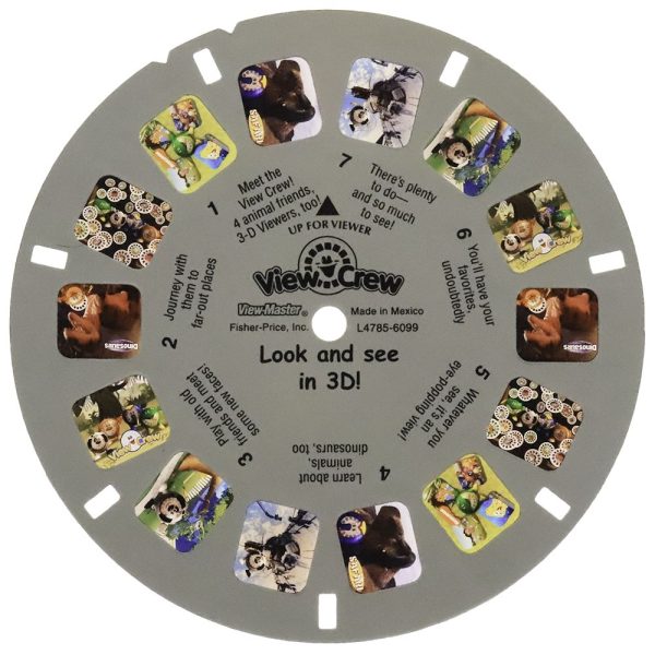 View Crew Demonstration Reel - View-Master Single Reel - vintage - (REL-CREW) Sale