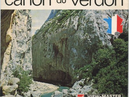 Canon Du Verdon - View-Master 3 Reel Packet - 1960s views- vintage - (zur Kleinsmiede) - (C223-BG2) on Sale