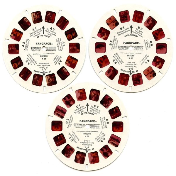 Fangface - View-Master 3 Reel Packet - 1970s - Vintage - (zur Kleinsmiede) - (K66-G6nk) Cheap