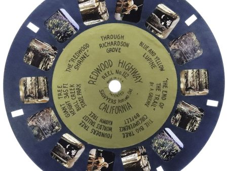 Redwood Highway - View-Master Gold Center Reel - vintage - (GC-112c) For Cheap