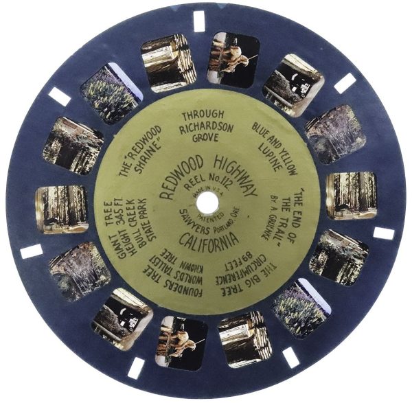 Redwood Highway - View-Master Gold Center Reel - vintage - (GC-112c) For Cheap