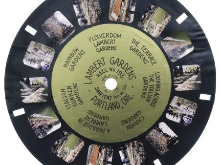 Lambert Gardens - View-Master Gold Center Reel - vintage - (GC-193c) Online