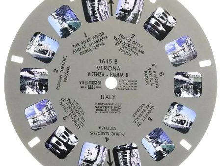 1645-B - Verona Vicenza - Padua II - View-Master - Vintage Single Reel Online