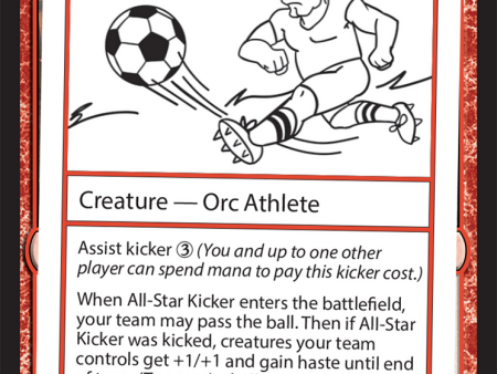 All-Star Kicker [Mystery Booster 2 Playtest Cards] Online Hot Sale