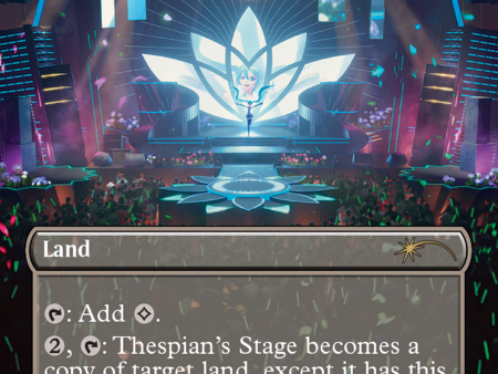 Thespian s Stage (Rainbow Foil) [Secret Lair Drop Series] Discount