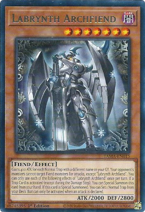 Labrynth Archfiend [TAMA-EN015] Rare Online Sale