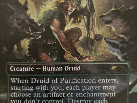 Druid of Purification (Rainbow Foil) [Secret Lair Drop Series] Discount