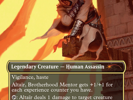 Altair, Brotherhood Mentor - Kelsien, the Plague (Rainbow Foil) [Secret Lair Drop Series] Sale